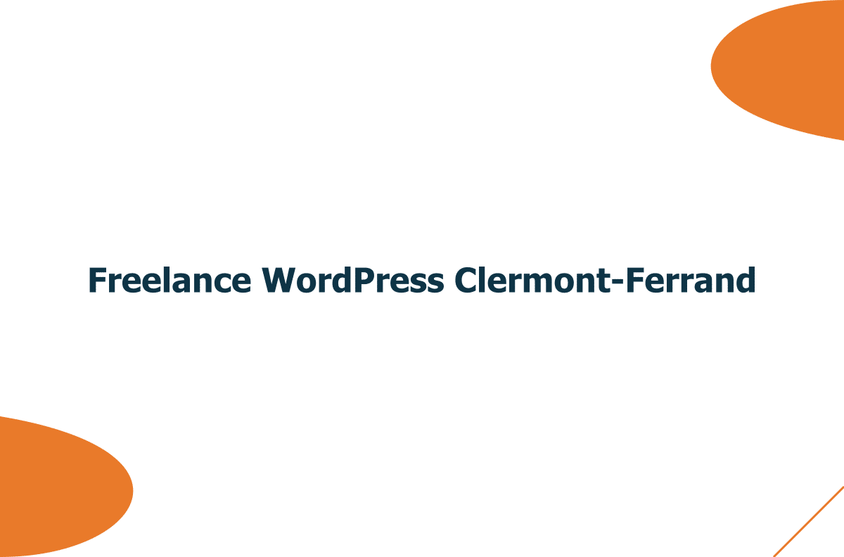 Freelance WordPress à Clermont-Ferrand : un site pensé pour l'Auvergne qui travaille