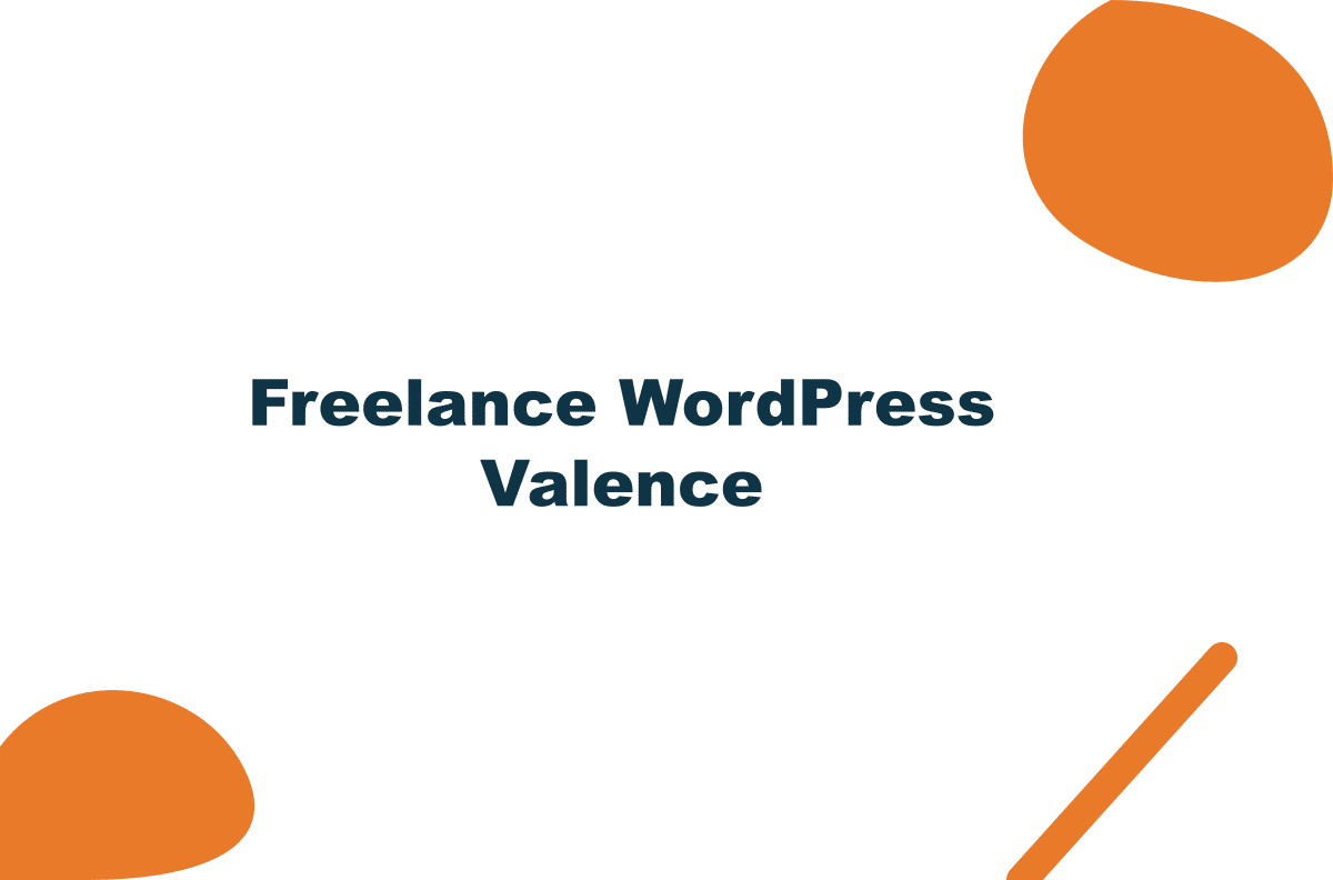 Freelance WordPress à Valence : votre site vitrine livré en direct