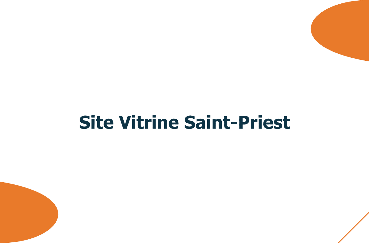 Création de site vitrine à Saint-Priest : un outil qui transforme votre visibilité en clients