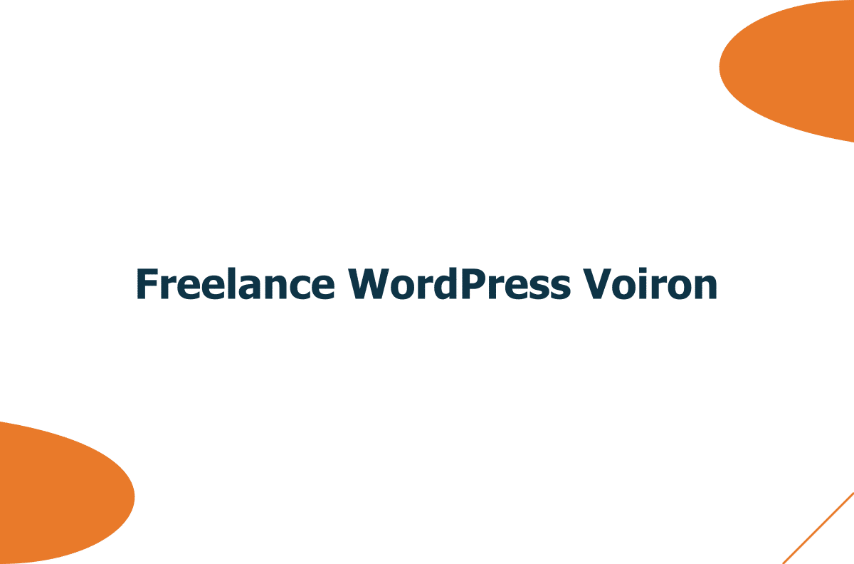 Freelance WordPress à Voiron : un site web pensé pour le pays voironnais